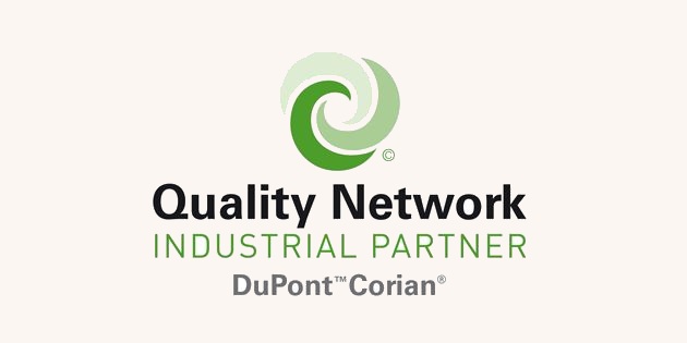 Certificado Corian® Quality Network Industrial Partner